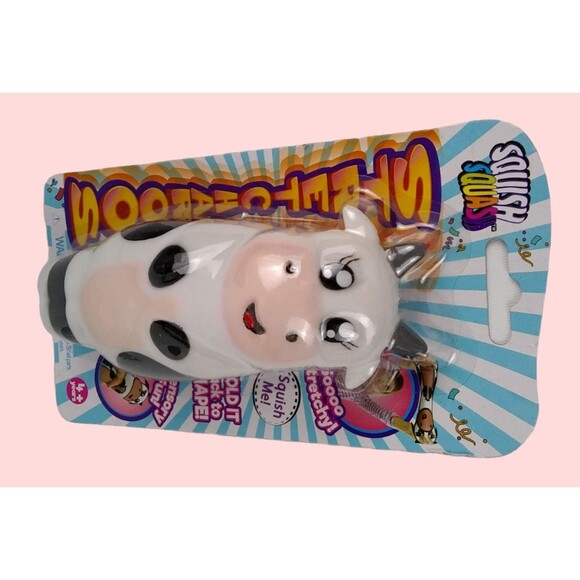 Stretchy Squishy Cow Stretcharoos Cowy Figure Toy Bettertoyz Squeezable Squish - Picture 14 of 16